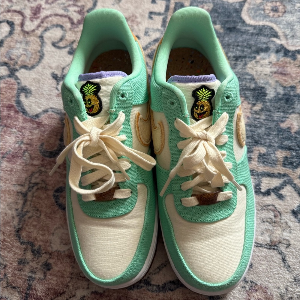 Nike AF1 07 LX HAPPY PINEAPPLE - Picture 2 of 5
